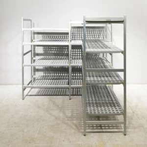 Estantería cámara frigorífica rinconera 179cm de segunda mano en venta en cabauoportunitats.com