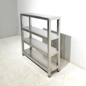 Estantería inox de 93x25x97cm de segunda mano en venta en cabauoportunitats.com