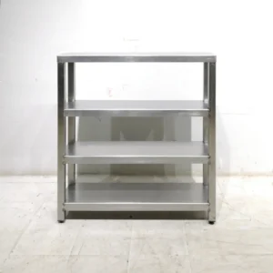 Estantería inox de 93x25x97cm de segunda mano en venta en cabauoportunitats.com