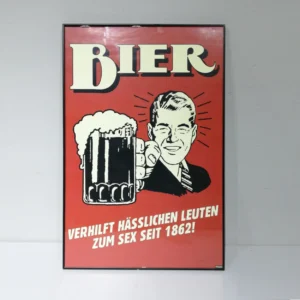 Cartell de cervesa de segona mà (62x93cm) en venda a cabauoportunitats.com Balaguer - Lleida - Catalunya