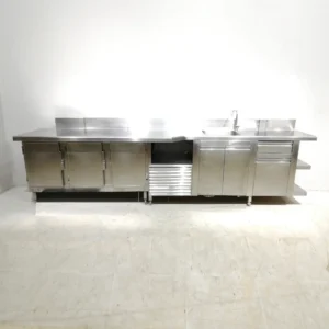 Bajomostrador con fregadera (353x74x109cm) de segunda mano en venta en cabauoportunitats.com