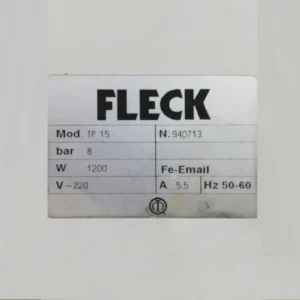 Calentador de agua FLECK TP15 de segunda mano en venta en cabauoportunitats.com
