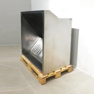 Campana de acero inoxidable (120x120x70cm) de segunda mano en venta en cabauoportunitats.com