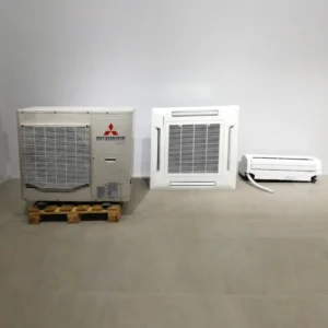 Aire condicionat amb bomba de calor MITSUBISHI 12.000 frigories / 14.000kcal/h de segona mà