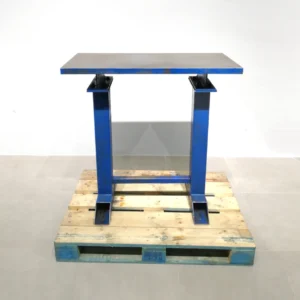 Banc de treball de 100cm de segona mà taula de xapa en venda a cabauoportunitats.com Balaguer - Lleida - Catalunya