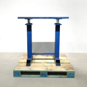 Banc de treball de 100cm de segona mà taula de xapa en venda a cabauoportunitats.com Balaguer - Lleida - Catalunya