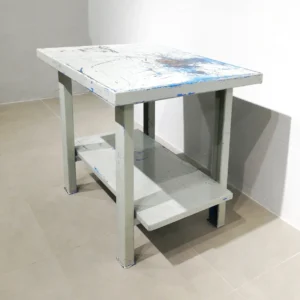 Banc de treball de xapa HECO 100x80x90 d'ocasió en venda a cabauoportunitats.com Balaguer - Lleida - Catalunya