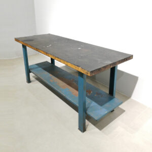 Banc de treball de fusta de 201x76x88cm de segona mà en venda a cabauoportunitats.com Balaguer - Lleida - Catalunya