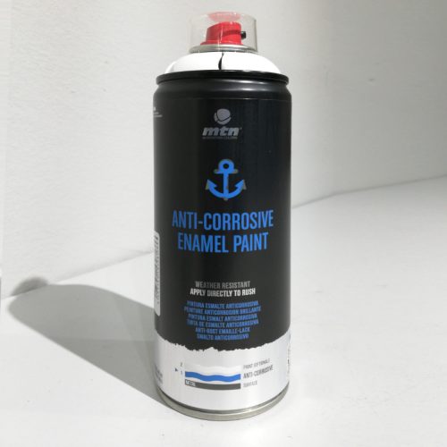 Pintura MTN esmalt anticorrosiva blanc Montana Colors PRO 400 ml en venda a cabauoportunitats.com Balaguer - Lleida - Catalunya
