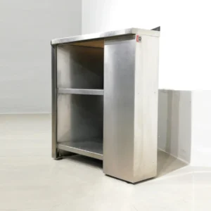 Estantería de inox rinconera de segunda mano en venta en cabauoportunitats.com