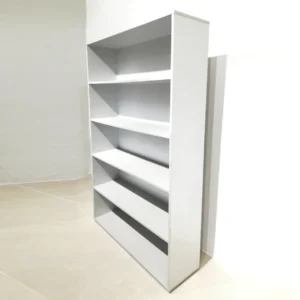 Estantería melamina de segunda mano (123x37x191cm) en venta en cabauoportunitats.com