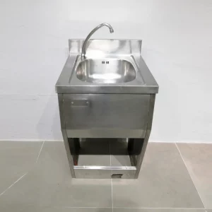 Pica d'acer inoxidable de 50x50cm de segon amà en venda a cabauoportunitats.com