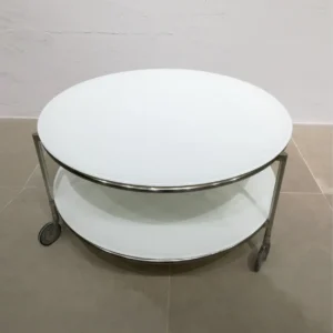 Mesa de centro de segunda mano (ø75x40cm) en venta en cabauoportunitats.com