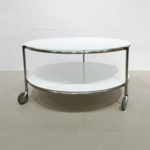 Mesa de centro de segunda mano (ø75x40cm) en venta en cabauoportunitats.com