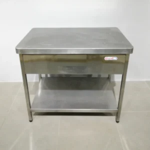 Mesa de inox 100x61x89cm de segunda mano en venta en cabauoportunitats.com