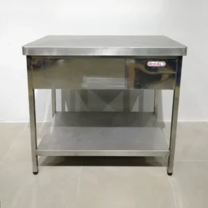 Mesa de inox 100x61x89cm de segunda mano en venta en cabauoportunitats.com