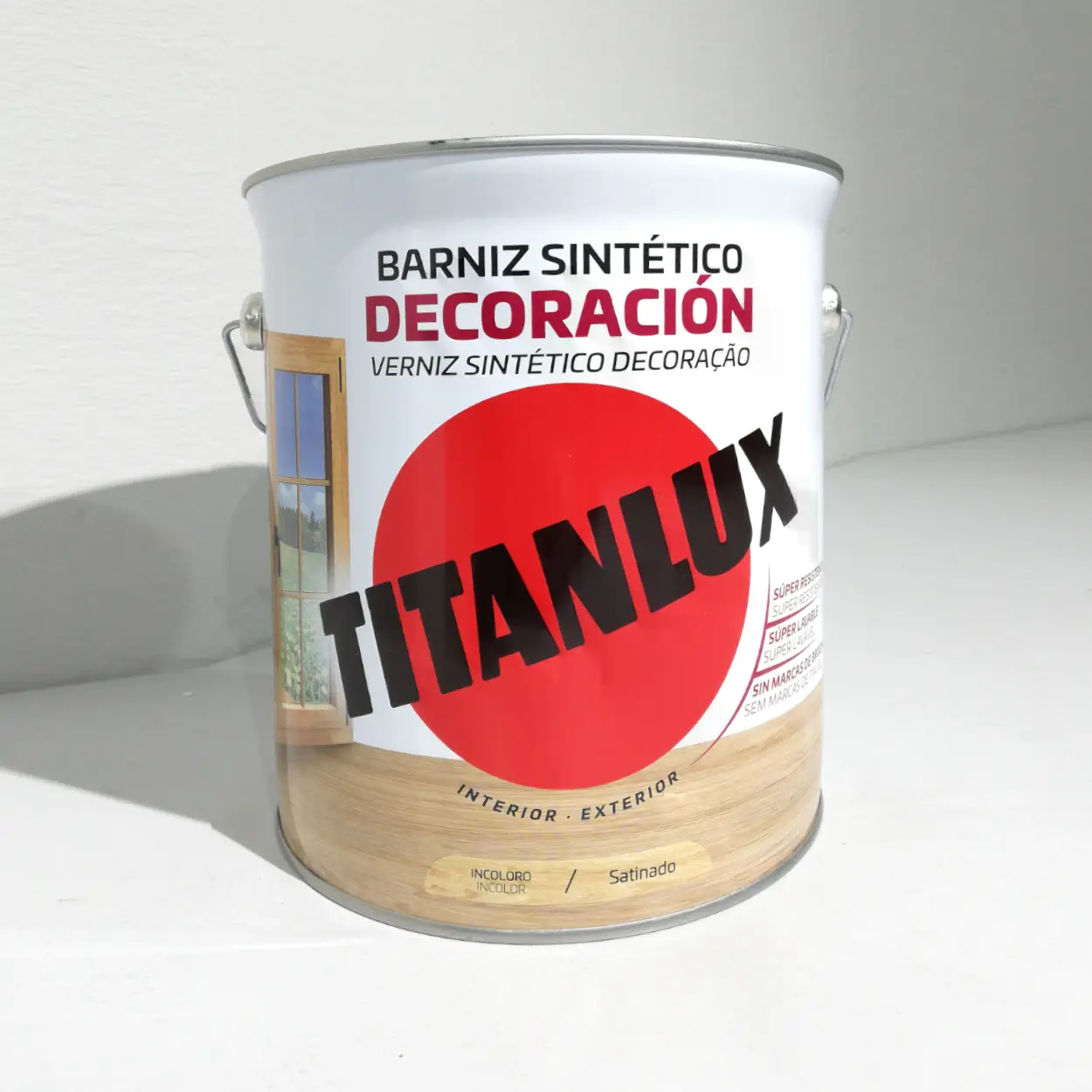 Barniz Sintético Incoloro para Exterior e Interior