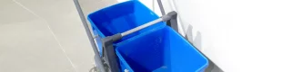 Carro de neteja RUBBERMAID 2 galledes de segona mà en venda a cabauoportunitats.com