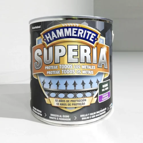 Pintura para metal HAMMERITE verde satinado 750L en venta en cabauoportunitats.com Balaguer - Lleida - Cataluña