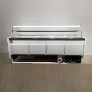Vitrina expositora para tienda de 250cm de segunda mano en venta en cabauoportunitats.com