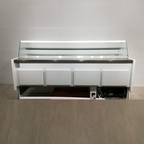 Vitrina expositora para tienda de 250cm de segunda mano en venta en cabauoportunitats.com