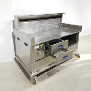 Mesa neutra inox ELECTROLUX DITO 133cm en venta en cabauoportunitats.com