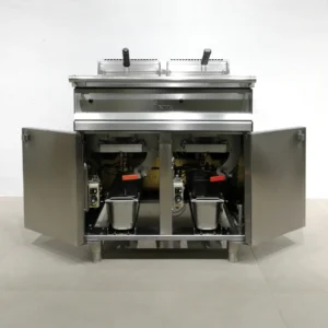 Fregidora doble de 30 + 30 litres JEMI de segona mà en venda a cabauoportunitats.com Balaguer - Lleida - Catalunya