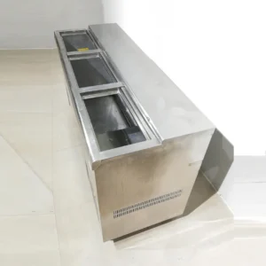 Nevera bar de 3 portes de 150 cm de segona mà en venda a cabauoportunitats.com Balaguer - Lleida - Catalunya