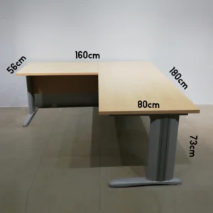 Escritorio en L de segunda mano en venta en cabauoportunitats.com