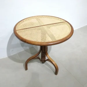 Taula rodona de fusta ø79cm de segona mà a cabauoportunitats.com Balaguer - Lleida - Catalunya
