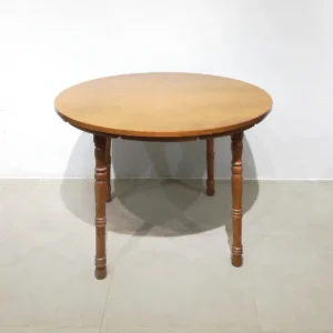 Taula rodona de fusta ø90cm de segona mà a cabauoportunitats.com Balaguer - Lleida - Catalunya