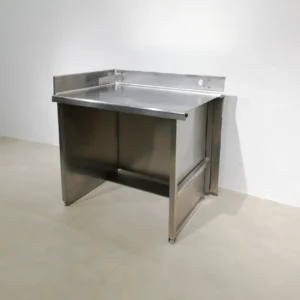 Taula d'acer inoxidable de segona mà en venda a cabauoportunitats.com Balaguer - Lleida - Catalunya