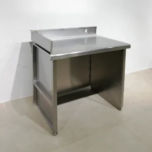 Taula d'acer inoxidable de segona mà en venda a cabauoportunitats.com Balaguer - Lleida - Catalunya