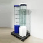 Vitrina de vidre de 50x190cm de segona mà en venda a cabauoportunitats.com