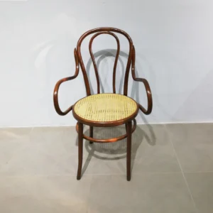 Sillón tipo thonet de segunda mano