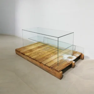 Vitrina expositora 97x45x45 cm per a botiga en venda a cabauoportunitats.com