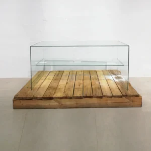 Vitrina expositora 97x45x45 cm per a botiga en venda a cabauoportunitats.com