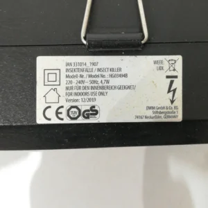 Matamosquits elèctrica LIVARNO de segona mà en venda a cabauoportunitats.com