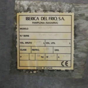 Nevera de segona mà IBERICA AU-13/2RE en venda a cabauoportunitats.com