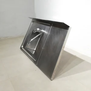 Pica d'acer inoxidable 108x60x34 cm en venda a cabauoportunitats.com