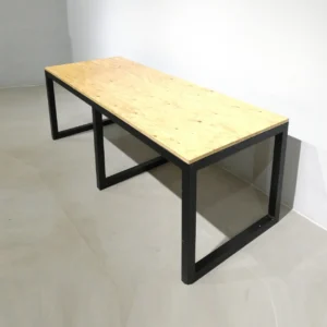 Mesa de madera de 202cm de segunda mano