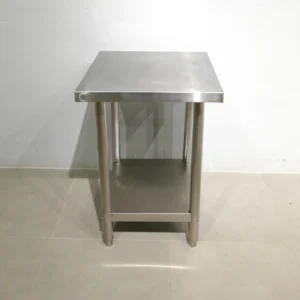 Mesa inox 61x61cm de segunda mano en venta en cabauoportunitats.com