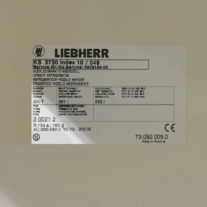 Frigorífico de segunda mano LIEBHERR en cabauoportunitats.com