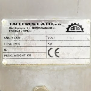 Picadora de carne profesional CATO de segunda mano en venta en cabauoportunitats.com