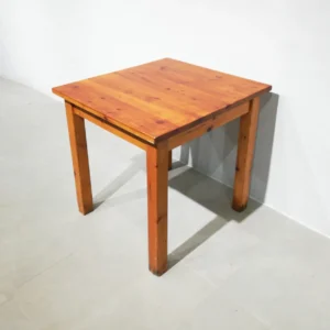 Mesa de madera 75x75cm de segunda mano