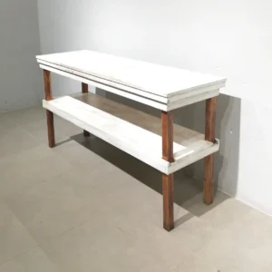 Mostrador de madera de segunda mano