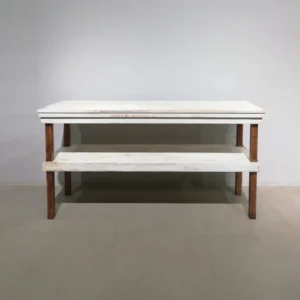 Mostrador de madera de segunda mano