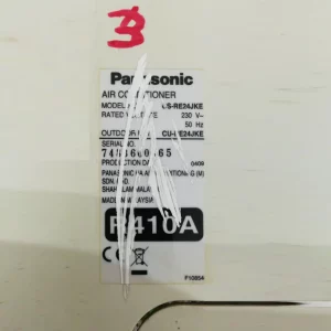 Aire acondicionado PANASONIC INVERTER CU-RE24JKE de segunda mano en venta en cabauoportunitats.com