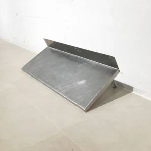 Prestatge d'acer inoxidable de 89x34x12 cm en venda a cabauoportunitats.com