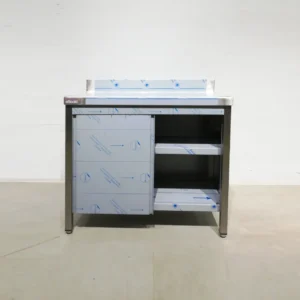 Armari d'acer inoxidable de 100x49x94cm de segona mà en venda a cabauoportunitats.com